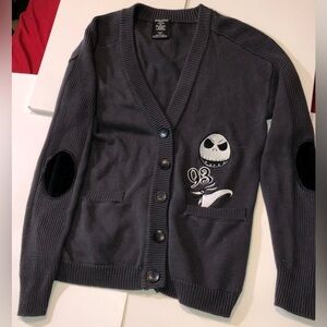 Disney Nightmare Before Christmas 25 Years Boyfriend Cardigan; Women’s XS, NWOT